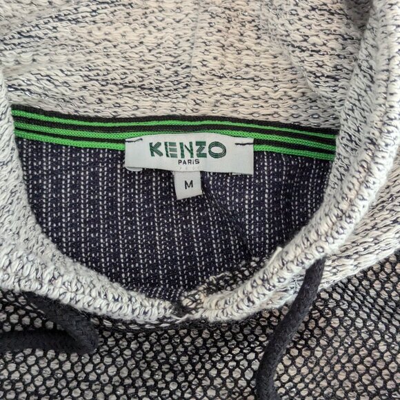 KENZO Paris Women's Embossed Black Lucky Tiger Hoodie - Size M - Picture 4 of 11